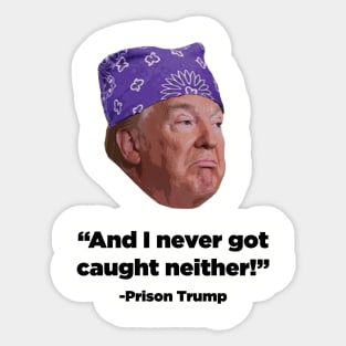 Prison Trump Sticker